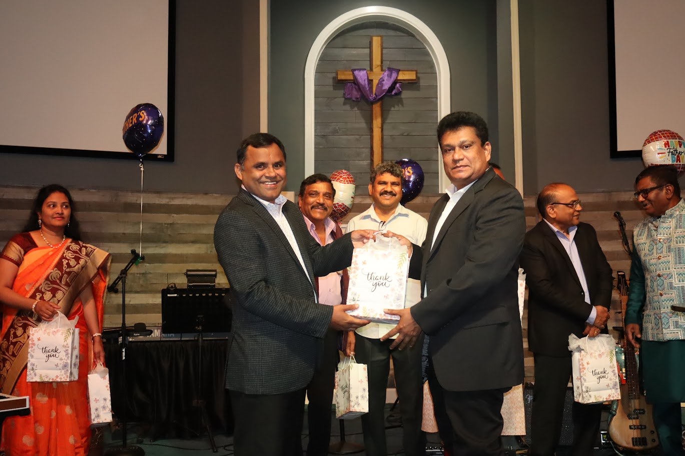 Hermon Blessing Father's Day celebration photo
