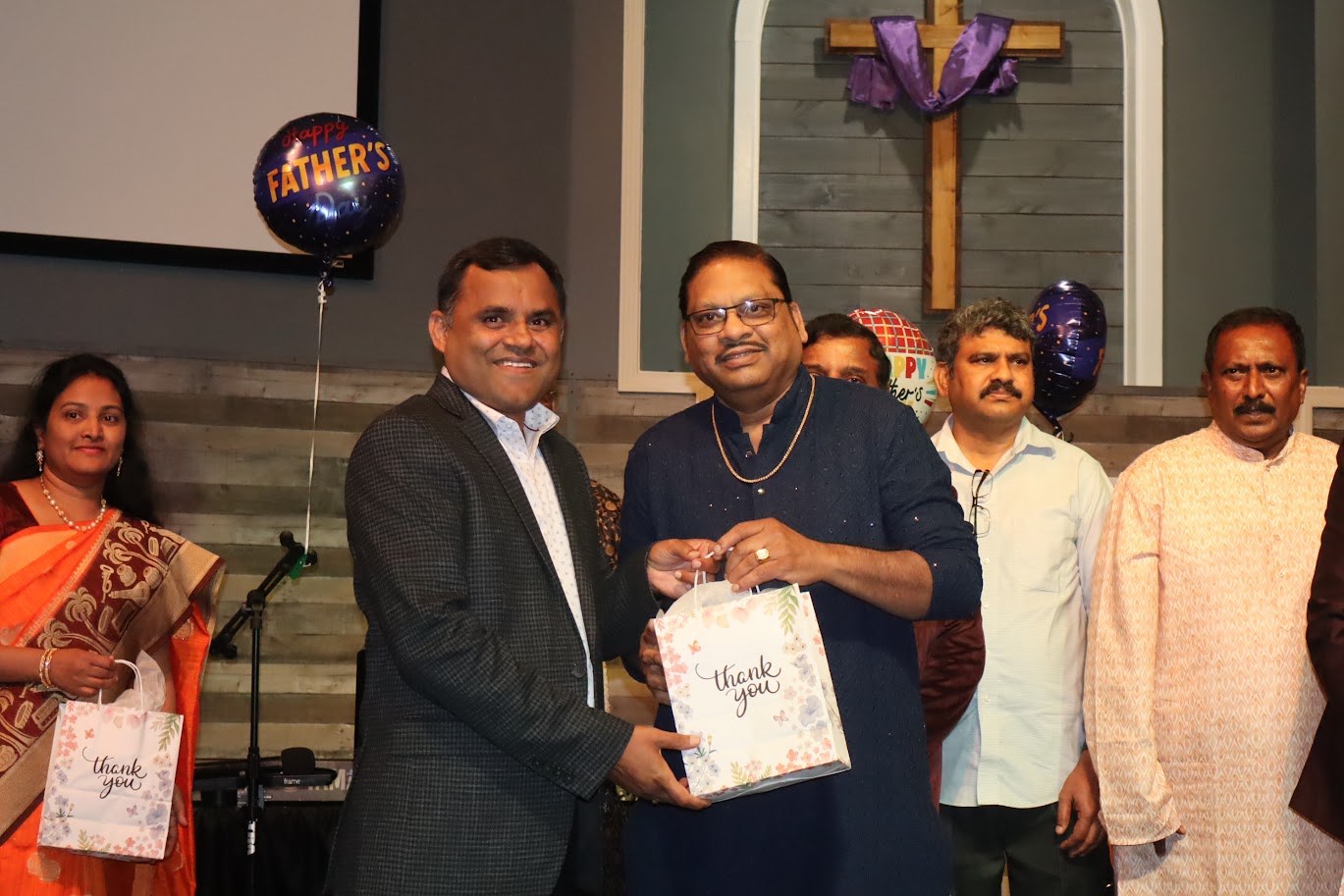 Hermon Blessing Father's Day celebration photo